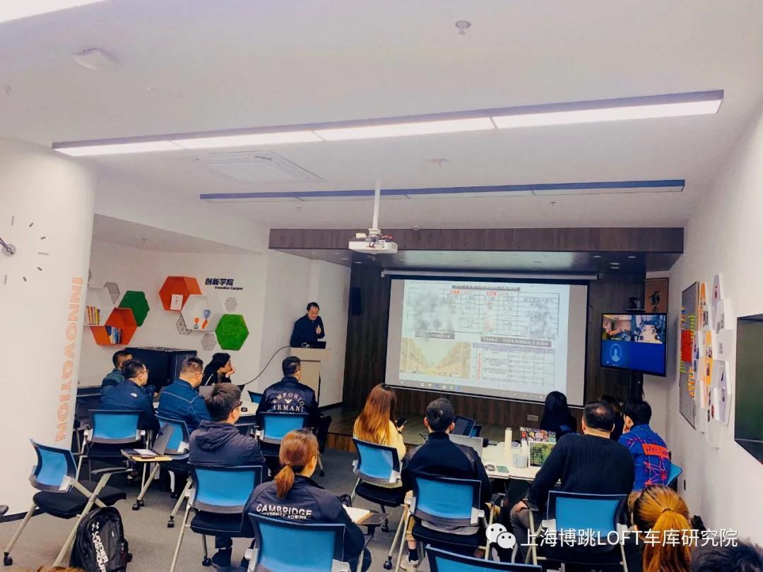奉贤【上海博普】董事长初光先生受邀前往世茂集团进行“Loft车库专题会”授课演讲