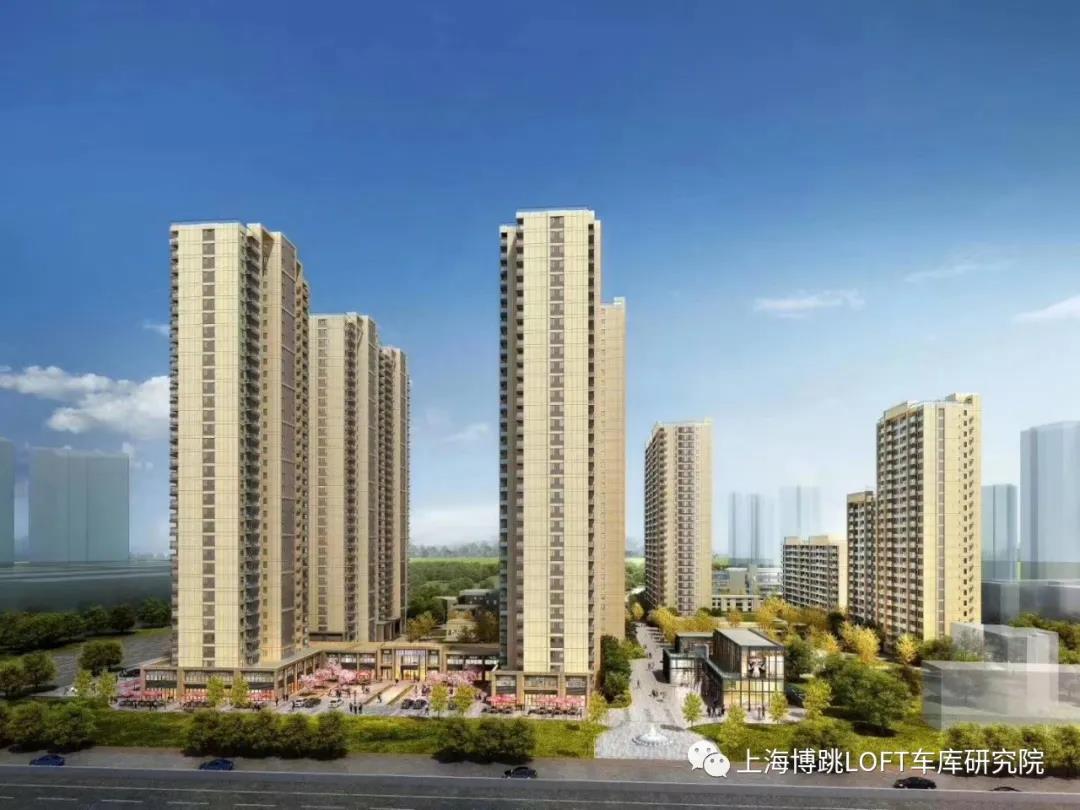 奉贤采用了LOFT车库武汉当代集团春风十里项目现已结构封顶！